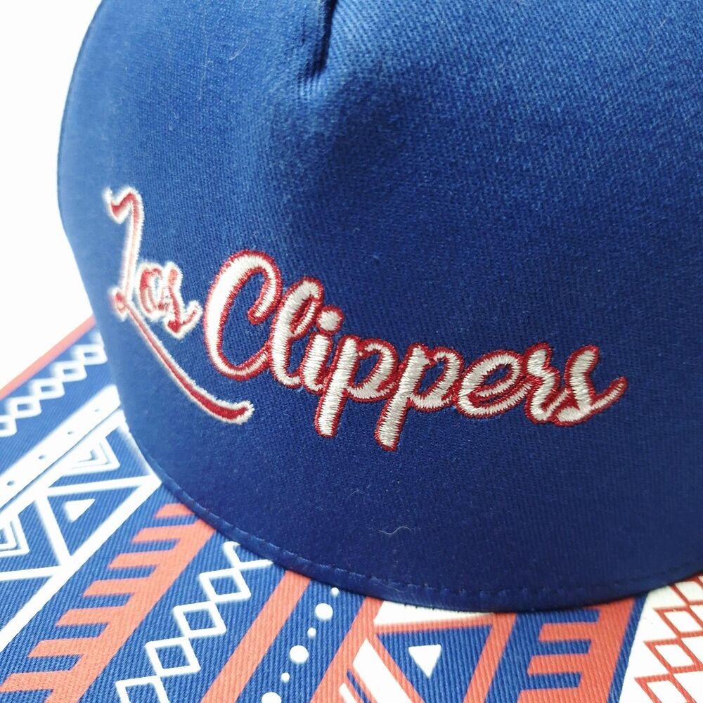 LA Clippers Snapback Hat Melonwear Agua Caliente Tribal Graphic Bill Cap NWOT - Picture 3 of 7